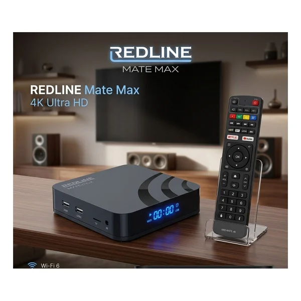 Redline Mate Max Android TV Box Stick 4K - Görsel 3