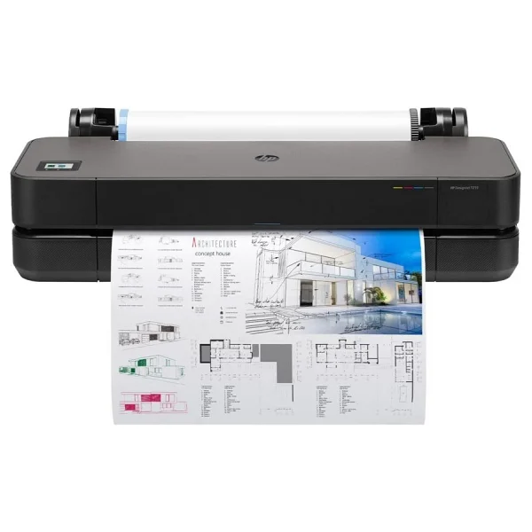 HP DesignJet T250 5HB06A Wi-Fi Renkli Mürekkep Püskürtmeli Yazıcı - Görsel 8