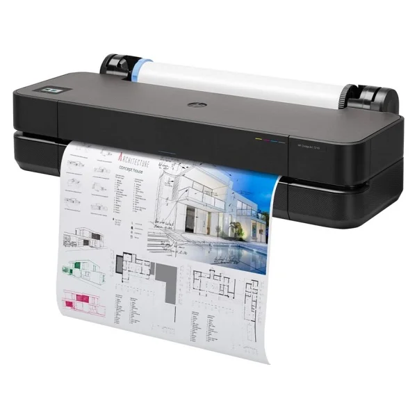 HP DesignJet T250 5HB06A Wi-Fi Renkli Mürekkep Püskürtmeli Yazıcı - Görsel 2