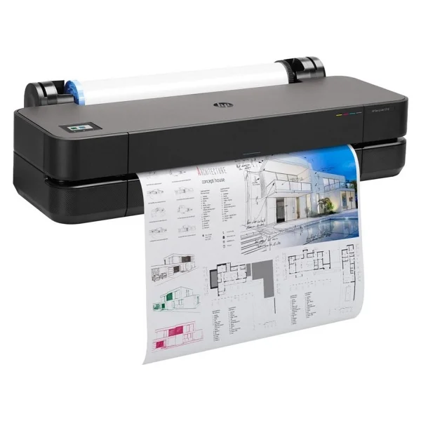HP DesignJet T250 5HB06A Wi-Fi Renkli Mürekkep Püskürtmeli Yazıcı - Görsel 3
