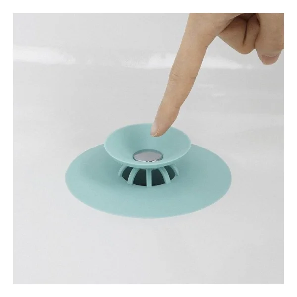 Buffer Silikon Malzeme Banyo Mutfak Gider Evye Lavabo İçine Çöp Tıpası Kaydırmaz Süzgeç Çeşitleri M - Görsel 8