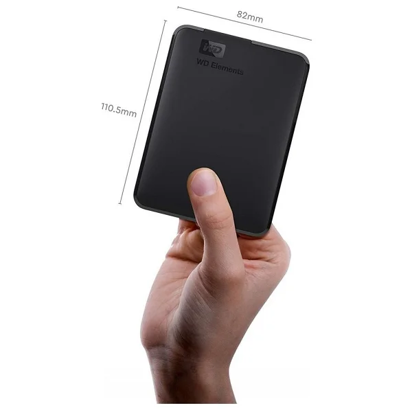 Western Digital Elements Wdbu6y0050bbk USB 3.0 2.5" 5 TB Harici Harddisk - Görsel 2