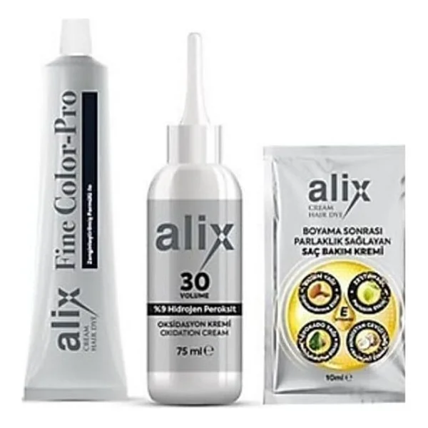Alix Kit Saç Boyası 4.0 Kahve - Görsel 4