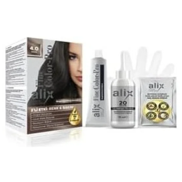 Alix Kit Saç Boyası 4.0 Kahve - Görsel 2