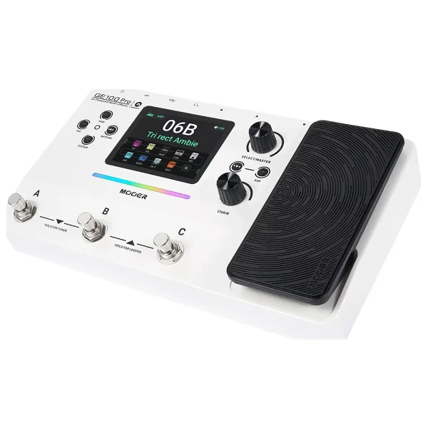 Mooer Ge100pro Li Şarjlı Gitar Efekt Prosesörü (AI Ve Mnrs/Nam Desteği) - Görsel 2