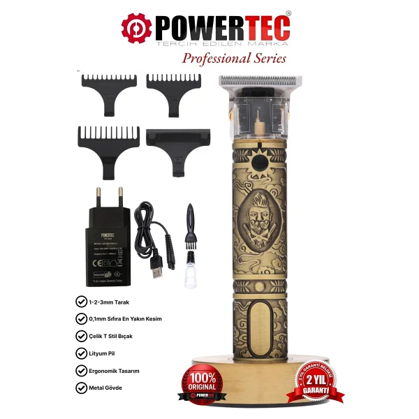 Powertec Tr-1818 Sakal Kesme Makinesi - Görsel 7