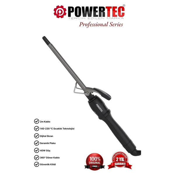 Powertec Tr-11 11 Mm Profesyonel Saç Maşası - Görsel 4