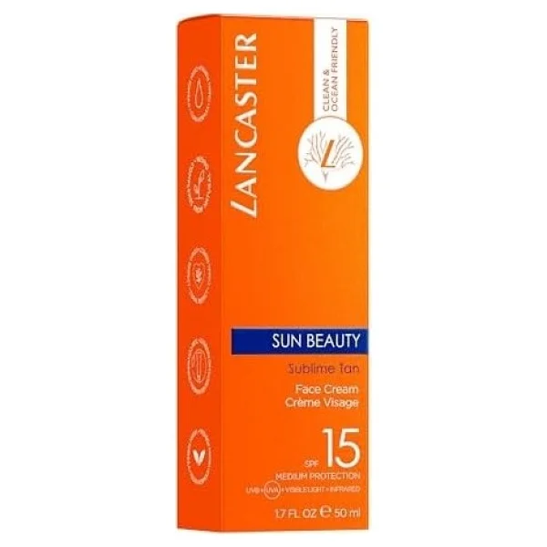 Lancaster Sun Beauty 50 Ml 15 Faktör Yüz Güneş Kremi - Görsel 2