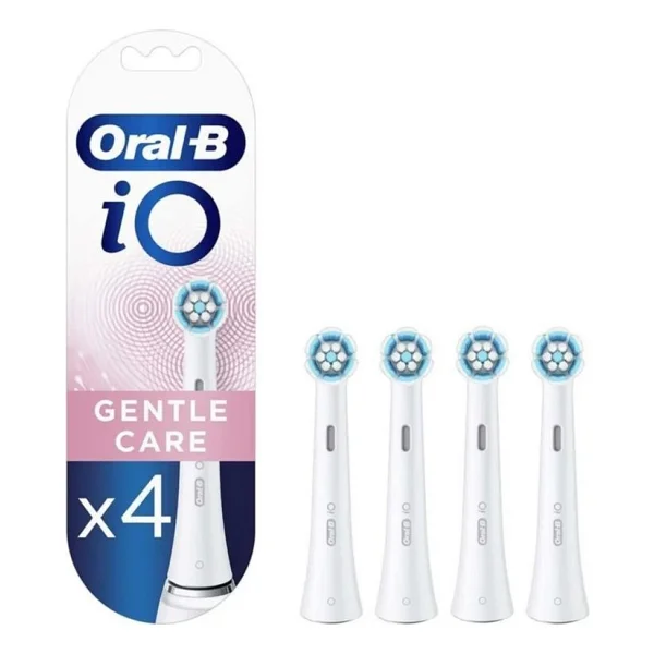 Oral-B İo Gentle Care Beyaz 4'lü Diş Fırçası Başlığı - Görsel 6