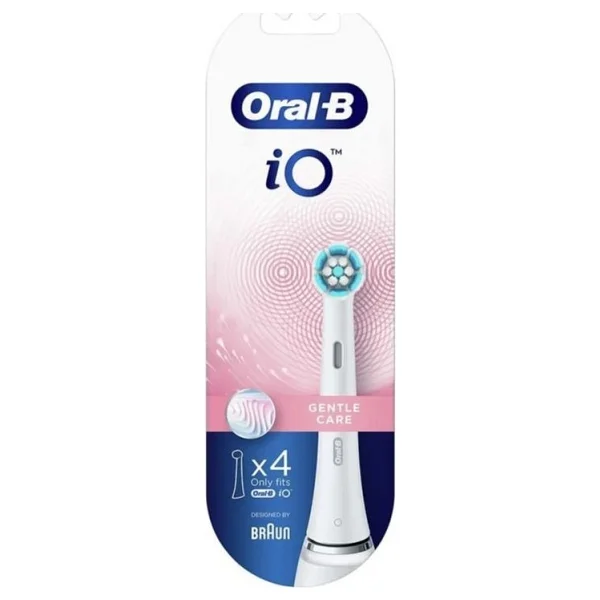 Oral-B İo Gentle Care Beyaz 4'lü Diş Fırçası Başlığı - Görsel 2