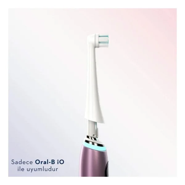 Oral-B İo Gentle Care Beyaz 4'lü Diş Fırçası Başlığı - Görsel 5