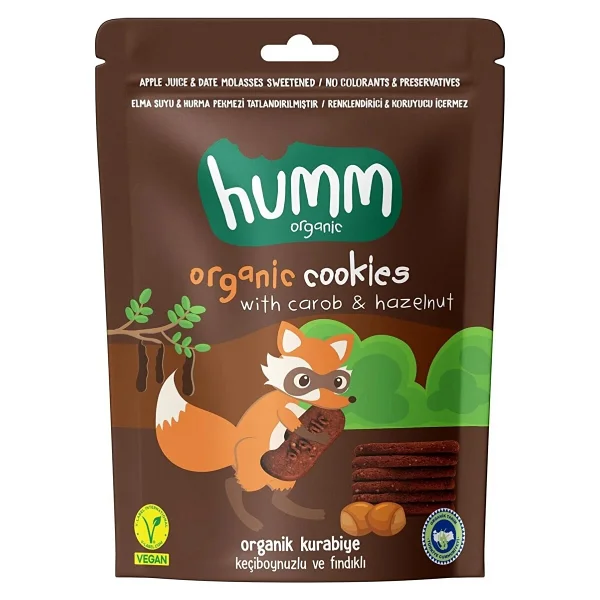 Humm Organic Keçiboynuzlu Ve Fındıklı Kurabiye 55 Gr - Görsel 4