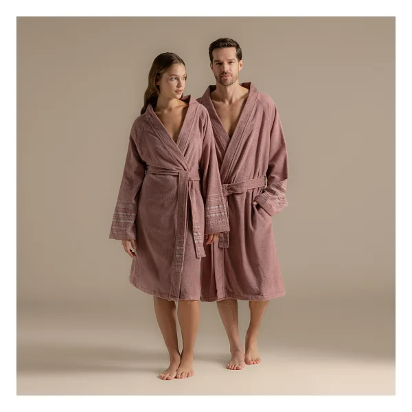 Chakra Derin Unisex Bornoz - Görsel 8