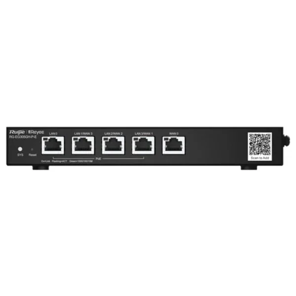 Ruijie Rg-Eg305gh-P-E 1500 Mbps 5 Port Router - Görsel 6