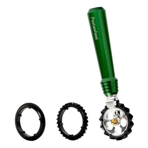 Marcato Atlas 150 Yeşil Makarna Makinesi + Pastawheel - Görsel 4