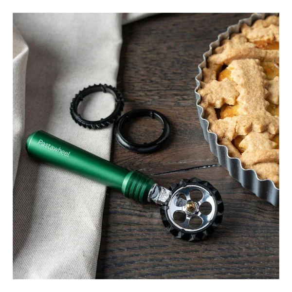 Marcato Atlas 150 Yeşil Makarna Makinesi + Pastawheel - Görsel 5