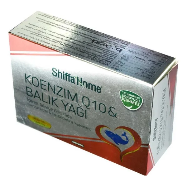 Shiffa Home Koenzim Q10 & Balık Yağı Yumuşak Jel 1340 Mg X 30 - Görsel 3