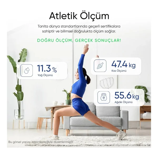 Tanita Rd 545 Segmental Dijital Vücut Analiz Baskülü - Görsel 3