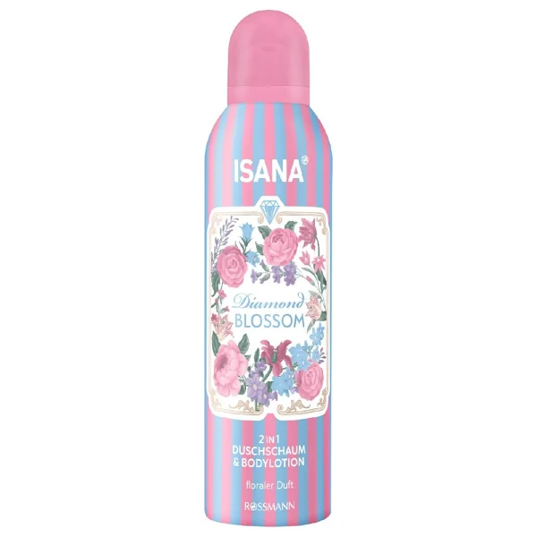 Isana Diamond Blossom 200 Ml Duş Kopüğü Ve Vücut Losyonu - Görsel 2