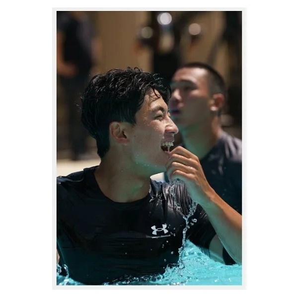 Under Armour Hg Comp 1361518 Kısa Kollu Erkek Bisiklet Yaka Tişört - Görsel 2