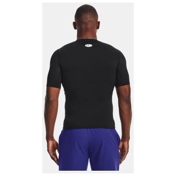 Under Armour Hg Comp 1361518 Kısa Kollu Erkek Bisiklet Yaka Tişört - Görsel 5