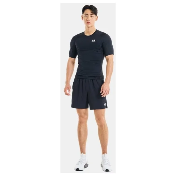 Under Armour Hg Comp 1361518 Kısa Kollu Erkek Bisiklet Yaka Tişört - Görsel 7