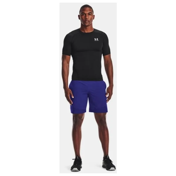 Under Armour Hg Comp 1361518 Kısa Kollu Erkek Bisiklet Yaka Tişört - Görsel 8