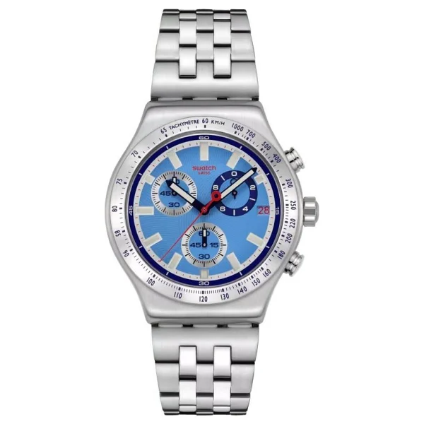 Swatch Essentials Midday In The Mirror Yvs541g Kol Saati - Görsel 4