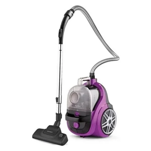 Fakir Lucid Cyclone Toz Torbasız Elektrikli Süpürge Mor - Hepa 11 Filtreli Güçlü Emiş Sistemi - Görsel 4