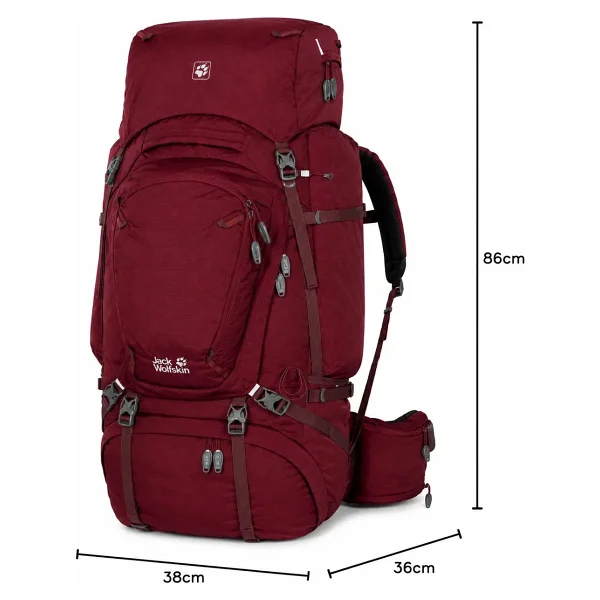 Jack Wolfskin Denali 65 Lt Outdoor Sırt Çantası - Görsel 4