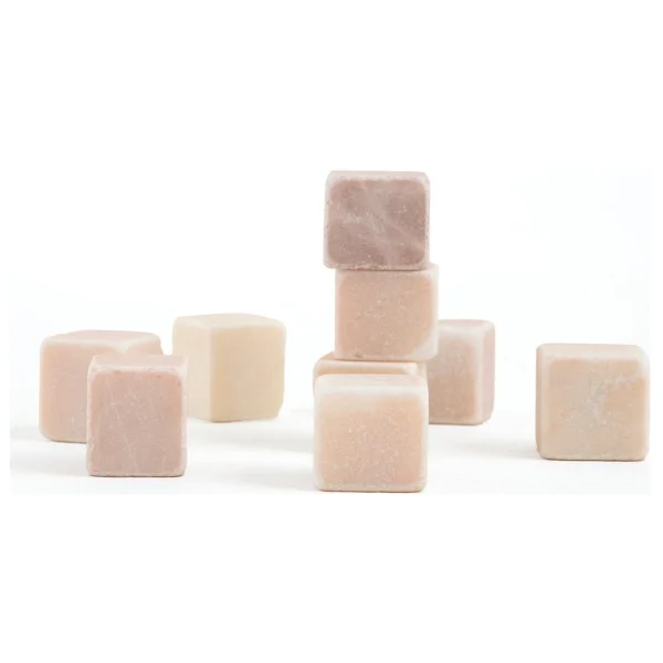 Chakra Buz Taşı Seti 2 X 2 X 2 Cm Açık Pembe - Görsel 3