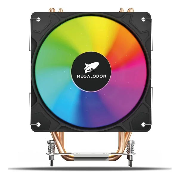 Megalodon Tw120 6 Bakır Borulu Argb Kule Tipi İşlemci Soğutucu CPU Fanı Sadece İntel İşlemciler İçin - Görsel 3