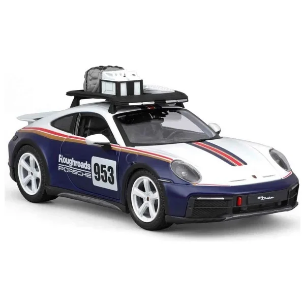 Bburago 1:24 Porsche 911 Dakar Model Araba - Görsel 2