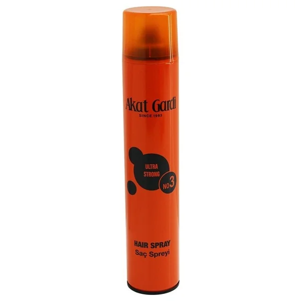 Akat Gardi No:3 Ultra Strong 400 Ml Saç Spreyi - Görsel 2