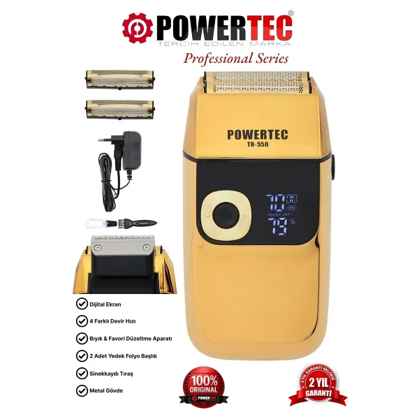 Powertec Tr-550 Tıraş Makinesi - Görsel 8