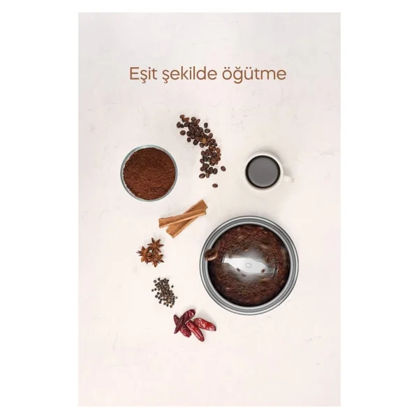 Sinbo Scm-2997 Krom Baharat Ve Kahve Öğütücü - Görsel 2
