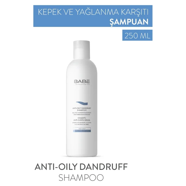 Babe Anti-Oily Yağlı Saçlar İçin Seboreik Kepek Önleyici 250 ml Şampuan - Görsel 4