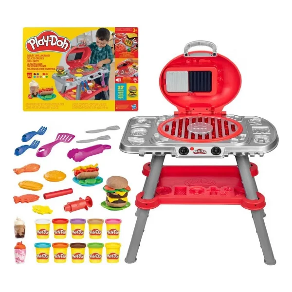 Play-Doh Sizzlin Izgara Oyun Seti G0500 - Görsel 9