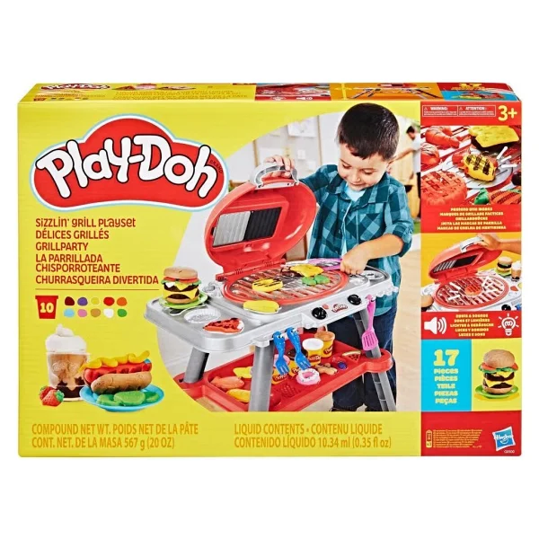 Play-Doh Sizzlin Izgara Oyun Seti G0500 - Görsel 2