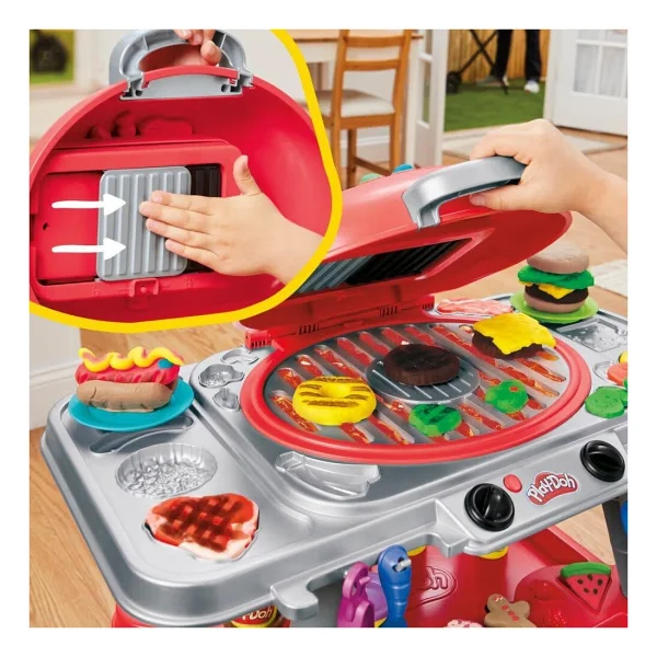 Play-Doh Sizzlin Izgara Oyun Seti G0500 - Görsel 6