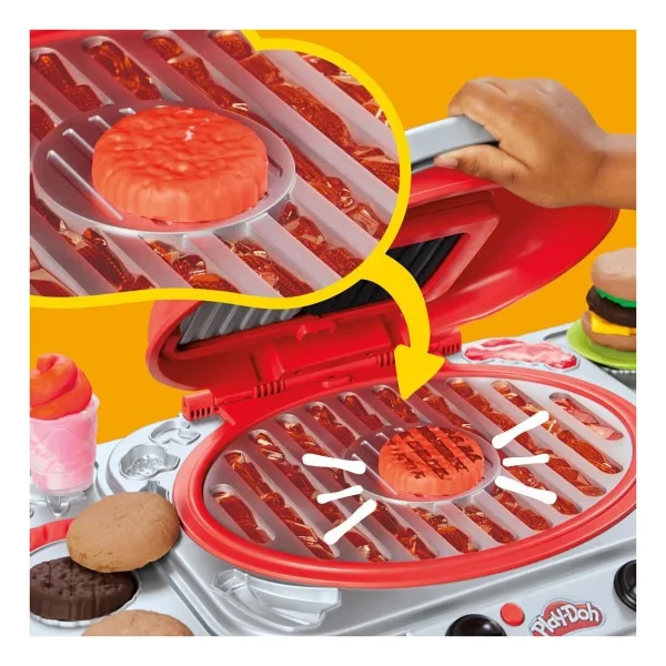 Play-Doh Sizzlin Izgara Oyun Seti G0500 - Görsel 7