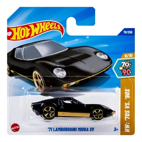 Hot Wheels Lamborghini Miura P400 Sv Jfn83 - Görsel 4