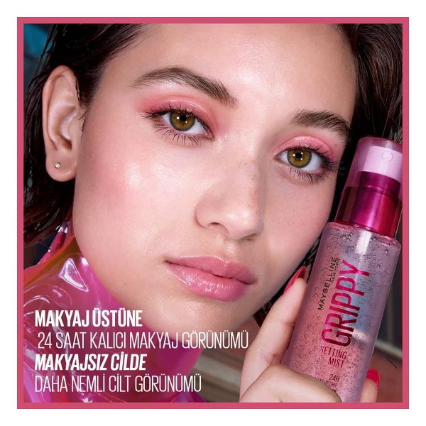 Maybelline New York Grippy 100 Ml Makyaj Sabitleyici Sprey - Görsel 6