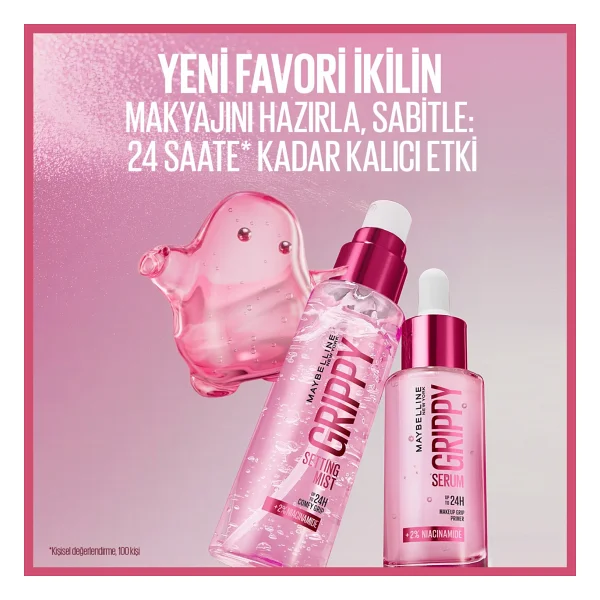 Maybelline New York Grippy 100 Ml Makyaj Sabitleyici Sprey - Görsel 9