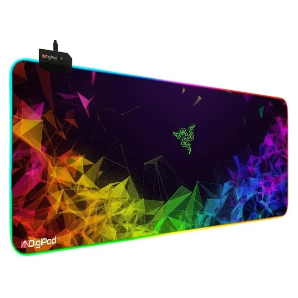 Digipod RGB Oyuncu Mousepad RGB Gaming 70 X 30 Oyuncu Mouse Pad Kaymaz Taban 4mm - Görsel 4