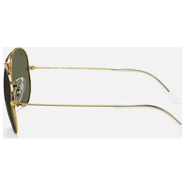 Ray-Ban Aviator 3025 001/58 Gold-Green Polarize Güneş Gözlüğü - Görsel 4