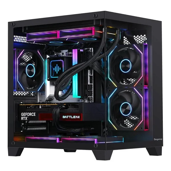 Segotep U502 Siyah 550w 80+ Midi Tower Matx Gaming (Oyuncu) Kasa - Görsel 4