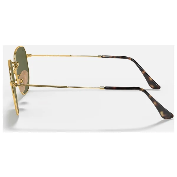 Ray-Ban Hexagonal 3548n 001/30 Gold-Silver Güneş Gözlüğü - Görsel 3
