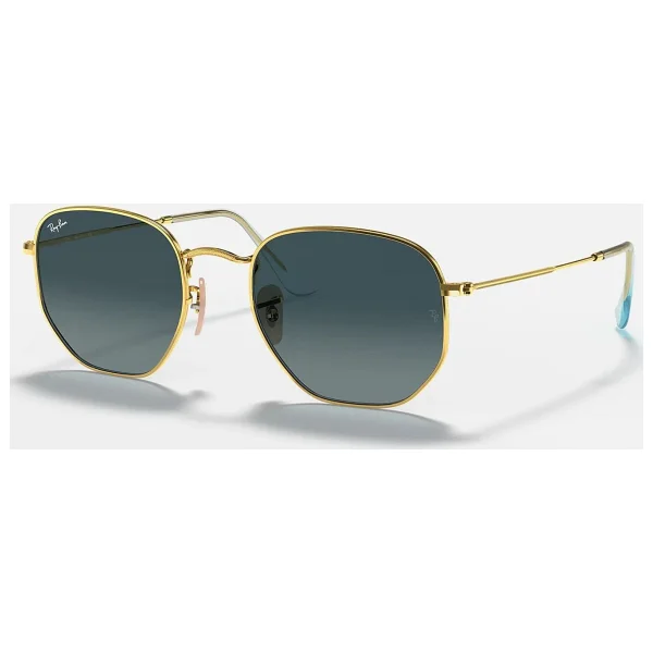 Ray-Ban Hexagonal 3548n 91233m Gold-Blue Güneş Gözlüğü - Görsel 10