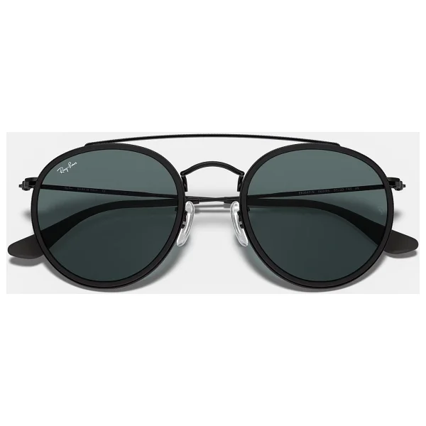 Ray-Ban Round 3647n 002/R5 Black-Blue/Grey Güneş Gözlüğü - Görsel 4